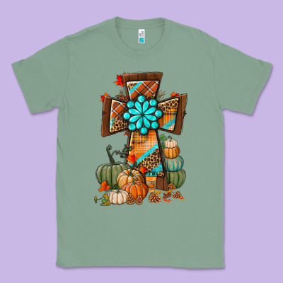 Fall Cross Classic Tee Designed By Bundleandbundleshop