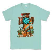 Seafoam fall cross Classic Tee - BundleAndBundleShop