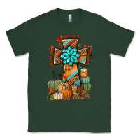 Sports Green fall cross Classic Tee - BundleAndBundleShop