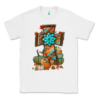 White fall cross Classic Tee - BundleAndBundleShop