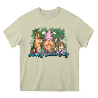 Mossy Gnome Bunny Happy Eater Day Heavy Core Tee - NancyCooperArtShop