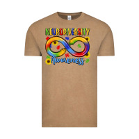 Vintage Coffee neurodiversity awareness Vintage Tee - LillyAllenDesigns