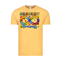 Vintage Mustard neurodiversity awareness Vintage Tee - LillyAllenDesigns