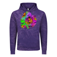 Cloud Purple halloween patch 1 Vintage Hoodie - BundleAndBundleShop