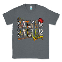 Charcoal Heather hey batter batter swing Classic Tee - SublimationCraftShop