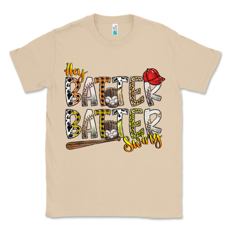 Hey Batter Batter Swing Classic Tee by SublimationCraftShop | Teevron