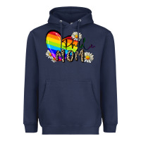 Navy pride mom Heavyweight Hoodie - FaDigitalArtStudio