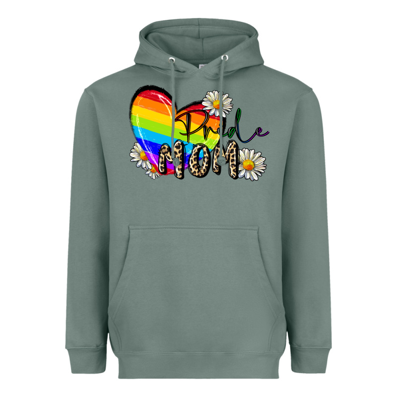 Pride Mom Heavyweight Hoodie by FaDigitalArtStudio | Teevron
