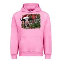 Fuchsia Pink merry christmas Urban Hoodie - SublimationCraftShop