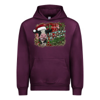 Mauve Wine merry christmas Urban Hoodie - SublimationCraftShop