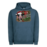 Pigment Midnight Navy merry christmas Urban Hoodie - SublimationCraftShop