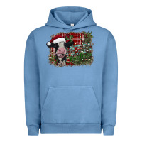 Pigment Pebble Blue merry christmas Urban Hoodie - SublimationCraftShop
