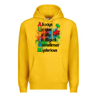 Lemon always unique autism Premium Hoodie - OliviaCreatesArt