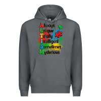 Rock always unique autism Premium Hoodie - OliviaCreatesArt