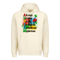 Sandshell always unique autism Premium Hoodie - OliviaCreatesArt