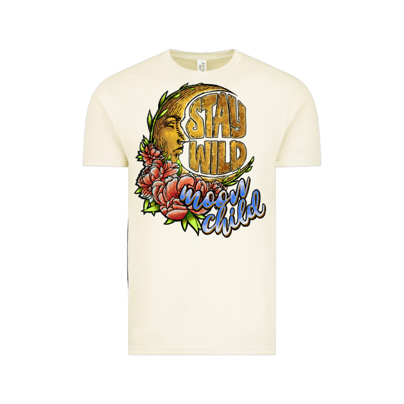 Stay Wild Moon Child Vintage Tee by JahusDesignShop | Teevron