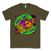Army Green sorta sweet spooky Classic Tee - BundleAndBundleShop