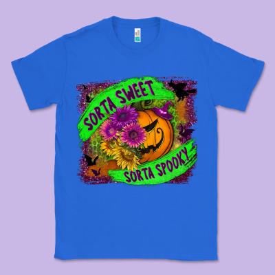 Sorta Sweet Spooky Classic Tee Designed By Bundleandbundleshop