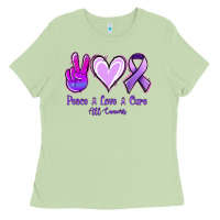 Matcha Peace Love Cure All Cancers Ladies Tee - Jasminsmagicworld