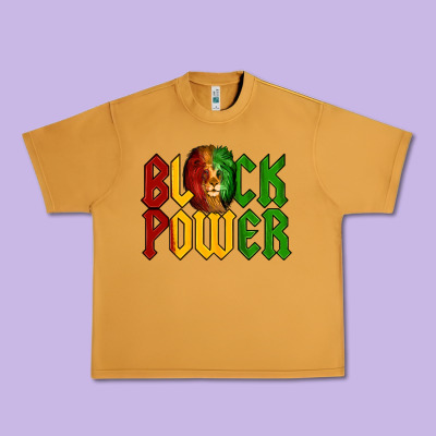 Juneteenth Lion King Black Power Urban Heavy Tee Designed By Lillyallendesigns