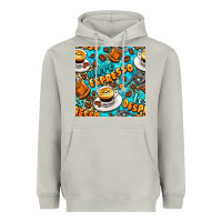 Moon Dust more espresso less despresso coffee with leopard seamless pattern bbs Heavyweight Hoodie - BundleAndBundleShop
