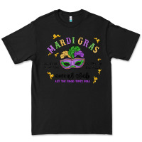 Black mardi gras social club Premium Tee - MaliasSmallBusiness
