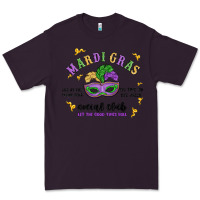 Plum mardi gras social club Premium Tee - MaliasSmallBusiness