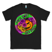 Black halloween round earrings Classic Tee - BundleAndBundleShop