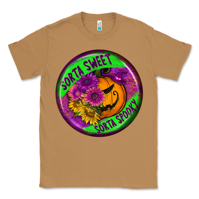 Halloween Round Earrings Classic Tee by BundleAndBundleShop | Teevron