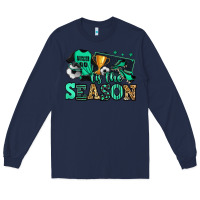 Navy tis the season soccer Long Sleeve Tee - Jasminsmagicworld