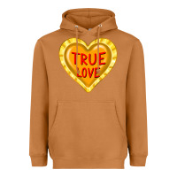 Meerkat valentine's day hearts Heavyweight Hoodie - FaDigitalArtStudio