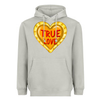 Moon Dust valentine's day hearts Heavyweight Hoodie - FaDigitalArtStudio