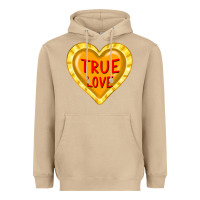 Mushroom valentine's day hearts Heavyweight Hoodie - FaDigitalArtStudio