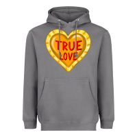 Storm valentine's day hearts Heavyweight Hoodie - FaDigitalArtStudio