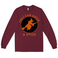 Burgundy Halloween Witch Long Sleeve Tee - Bettercallsaul