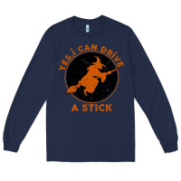 Navy Halloween Witch Long Sleeve Tee - Bettercallsaul