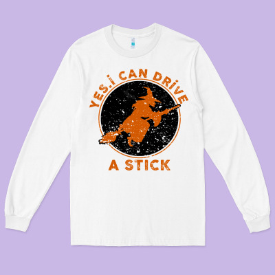 Halloween Witch Long Sleeve Tee Designed By Bettercallsaul