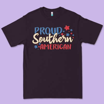 Proud Southern American Premium Tee Designed By Maliassmallbusiness