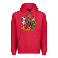 Cardinal little cows and mardi gras party olivia Premium Hoodie - OliviaCreatesArt