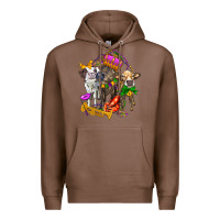 Chestnut little cows and mardi gras party olivia Premium Hoodie - OliviaCreatesArt