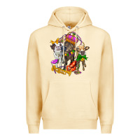 Pina Colada little cows and mardi gras party olivia Premium Hoodie - OliviaCreatesArt