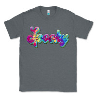Charcoal Heather spooky Classic Tee - JahusDesignShop