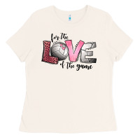 Bone for the love of the game volleyball Ladies Tee - Jasminsmagicworld