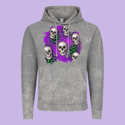 Halloween Patch 2 Vintage Hoodie Designed By Bundleandbundleshop