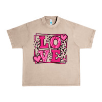 French Oak Love leopard frame Urban Heavy Tee - LillyAllenDesigns