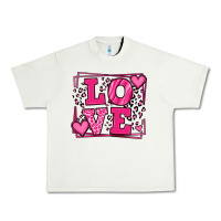 Pistachio Love leopard frame Urban Heavy Tee - LillyAllenDesigns