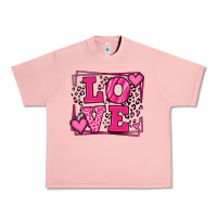 Salmon Love leopard frame Urban Heavy Tee - LillyAllenDesigns