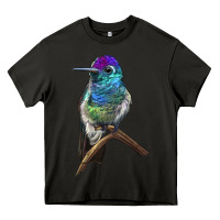 Asphalt Rivoli`s Hummingbird Heavy Core Tee - LillyAllenDesigns