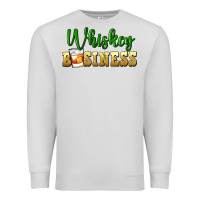 Dove Grey whiskey business Premium Sweatshirt - FaDigitalArtStudio