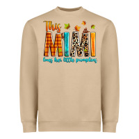 Mushroom This mimi loves her little pumpkins Heavyweight Sweatshirt - texasbilliewilder